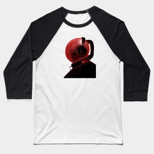 Scifi Skull Baseball T-Shirt